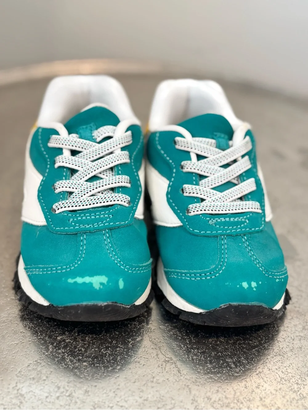 Carter's Teal & Yellow Toddler Sneakers